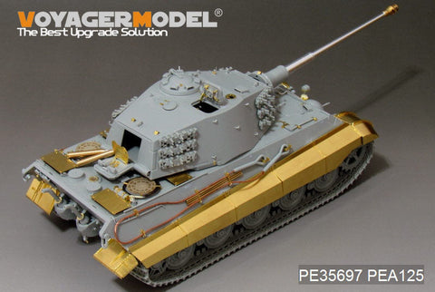 ボイジャーモデル PE35697 1/35 WWIIドイツ キングタイガー &nbsp;最後期型エッチングセット(タミヤ、ドラゴン、アカデミー用)