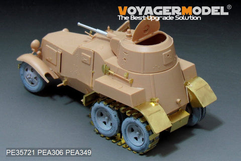 ボイジャーモデル PE35721 1/35 WWIIロシア BA-10装甲車 エッチング基本セット(ホビーボス83840用)
