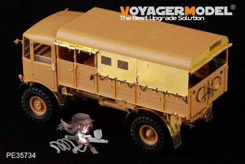 ボイジャーモデル PE35734 1/35 WWIIイギリス AECマタドールトラック 初期型エッチングセット(AFV AF35236用)