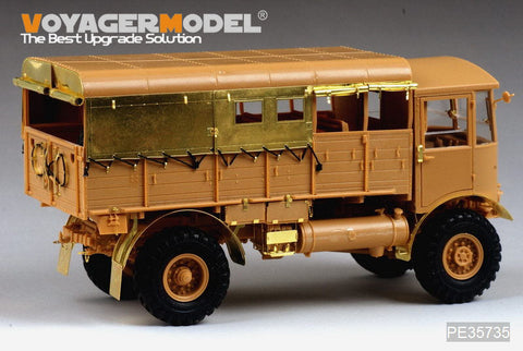 ボイジャーモデル PE35735 1/35 WWIIイギリス AECマタドールトラック 中期型エッチングセット(AFV AF35239用)