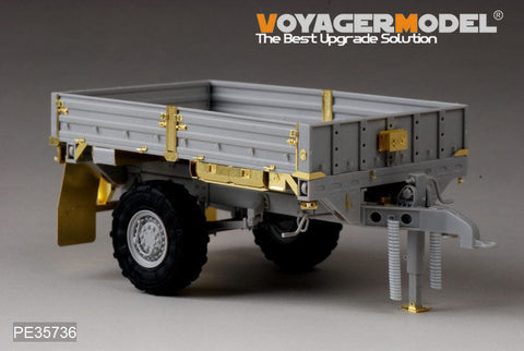 ボイジャーモデル PE35736 1/35 現用アメリカ M1082 LMTVT トレーラー エッチングセット(トランぺッター01010用)
