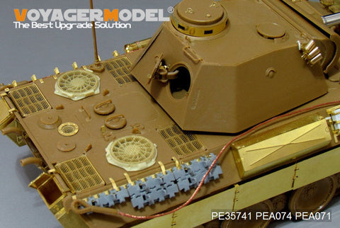 ボイジャーモデル PE35741 1/35 WWIIドイツ パンサーD型 エッチングセット(ICM 35361用)