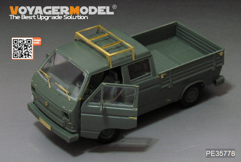 ボイジャーモデル PE35778 1/35 現用ドイツ T3 トランスポルター トラック (ダブルキャブ)エッチングセット(タコム2014用)