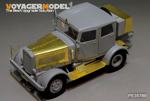 ボイジャーモデル PE35789 1/35 WWIIドイツ ハノマークSS100 & V-2ミサイル運搬車 エッチングセット(タコム2110用)