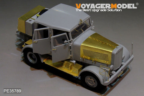 ボイジャーモデル PE35789 1/35 WWIIドイツ ハノマークSS100 & V-2ミサイル運搬車 エッチングセット(タコム2110用)
