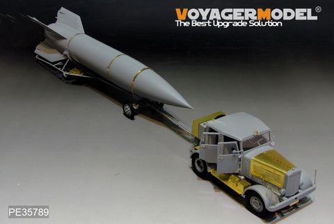 ボイジャーモデル PE35789 1/35 WWIIドイツ ハノマークSS100 & V-2ミサイル運搬車 エッチングセット(タコム2110用)