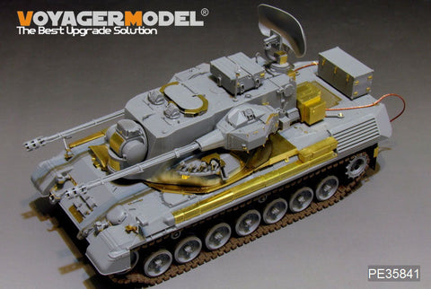 ボイジャーモデル PE35841 1/35 現用ドイツ ゲパルトA2 自走対空砲 エッチング基本セット(タコム2044用)