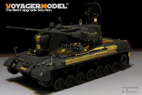 ボイジャーモデル PE35852 1/35 現用ドイツ ゲパルトA1 自走対空砲 エッチング基本セット(モンモデルTS-030用)