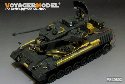 ボイジャーモデル PE35853 1/35 現用ドイツ ゲパルトA2 自走対空砲 エッチング基本セット(モンモデルTS-030用)