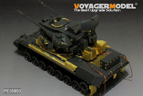 ボイジャーモデル PE35853 1/35 現用ドイツ ゲパルトA2 自走対空砲 エッチング基本セット(モンモデルTS-030用)