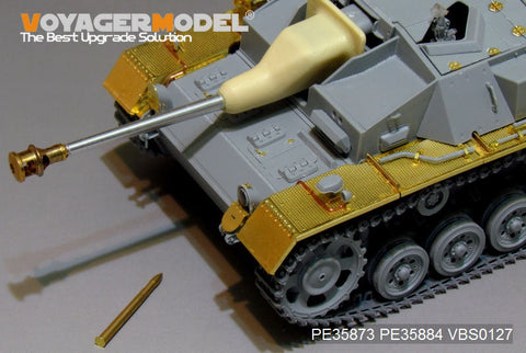ボイジャーモデル PE35873 1/35 WWIIドイツ III号突撃砲C/D型 長砲身改修型 エッチング基本セット(ドラゴン6851用)
