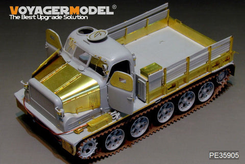 ボイジャーモデル PE35905 1/35 現用ロシア AT-T 砲兵トラクター エッチングセット(トランぺッター09501用)