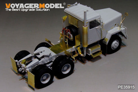 ボイジャーモデル PE35915 1/35 現用アメリカ M915トラクター/M872トレーラー エッチング基本セット(トランぺッター01015)