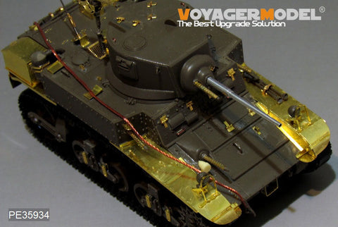 ボイジャーモデル PE35934 1/35 WWII アメリカ M3スチュアート軽戦車 ベーシック（砲身、アンテナベース付）（タミヤ35360用）