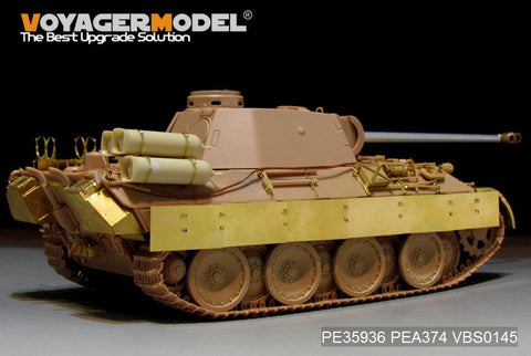 ボイジャーモデル PE35936 1/35 WWII ドイツパンサーD型 "木炭ガス "燃料タンク付き ベーシック (MENG TS-038用)