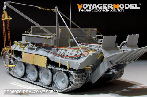 ボイジャーモデル PE35979 1/35 WWII ドイツ ベルゲパンサーA型 (初期型、パンサーAツールホルダー) ベーシック (タコム 2101用)