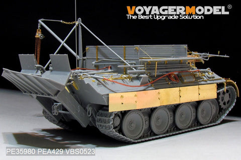 ボイジャーモデル PE35980 1/35 WWII ドイツ ベルゲパンサー D型 (後期型、パンサーGツールホルダー) ベーシック(タコム 2101用)