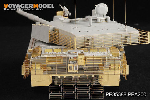 ボイジャーモデル PEA200 1/35 現用イギリスチャレンジャー2 主力戦車 スラットアーマー (トランぺッター)