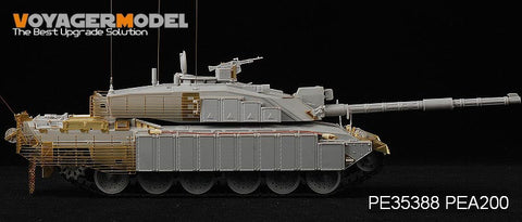ボイジャーモデル PEA200 1/35 現用イギリスチャレンジャー2 主力戦車 スラットアーマー (トランぺッター)