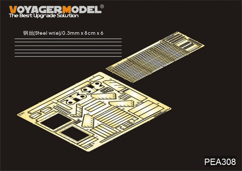ボイジャーモデル PEA308 1/35 現用アメリカ陸軍M1A2 TUSK II エンジン冷却(タミヤ35326)