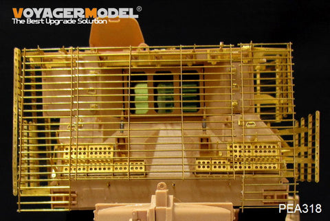 ボイジャーモデル PEA318 1/35 現用イスラエル D9R装甲ブルドーザー スラットアーマー エッチングセット(モンSS-002用)