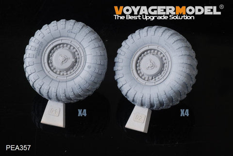 ボイジャーモデル PEA357 1/35 現用ロシア スカッドミサイル ホイールセット(汎用)