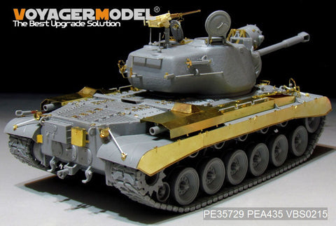 ボイジャーモデル PEA435 1/35 WWII アメリカ軍 M46 パットン戦車 サイドスカートと雑納箱（タコム 2117）