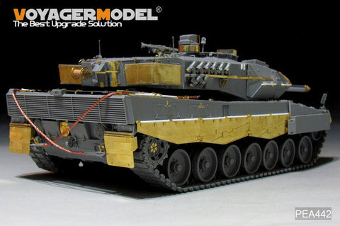 ボイジャーモデル PEA442 1/35 現用 ドイツ連邦軍 レオパルト 2A5/A6 トラックカバー(汎用)
