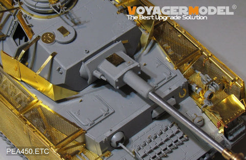 ボイジャーモデル PEA450 1/35 WWII ドイツ陸軍 IV号戦車J型 "Thoma shields"ワイヤーメッシュ シュルツェン（後期型）( Boder 35008用)