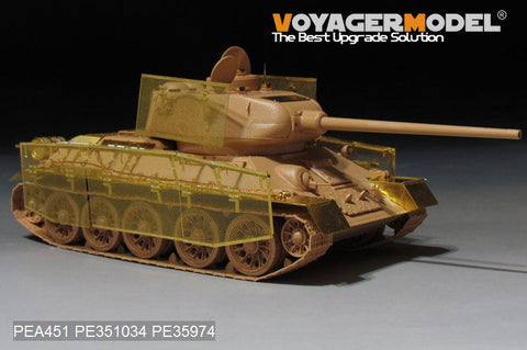 ボイジャーモデル PEA451 1/35 WWII ロシア T-34/85 &nbsp;"トーマシールド" ワイヤーメッシュ シュルツェン(汎用)