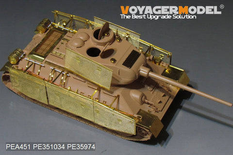 ボイジャーモデル PEA451 1/35 WWII ロシア T-34/85 &nbsp;"トーマシールド" ワイヤーメッシュ シュルツェン(汎用)
