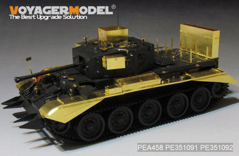 ボイジャーモデル PEA458 1/35 WWII UK クロムウェル Mk. IV/セントー C.S.Mk IV 渡河装置セット （タミヤ 35221/35232用）
