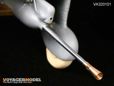 （生産休止中）ボイジャーモデル VA320101 1/32 ユンカースJu87G 徹甲弾, 銃身,マズルブレーキ (ハセガワ)