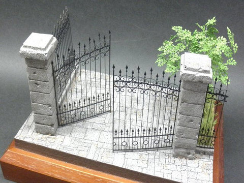 紙創り A-32 1/35 スチールゲート