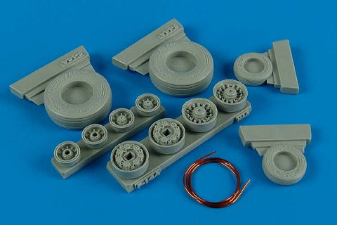 ホイーリアント 148001 1/48 F-14A トムキャット 過重表現ホイール（ハセガワ用）