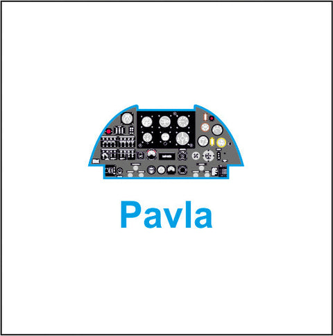 ヤフーモデル YMA7288 1/72 ウェストランド ライサンダー 計器盤 （パブラ / エアフィックス / マッチボックス用）