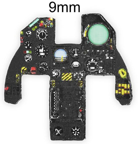 ヤフーモデル YMA7291 1/72 ミラージュF1 CE/CH 計器盤 （スペシャルホビー）