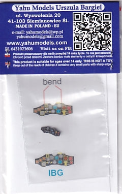ヤフーモデル YMA7322 1/72 PZL P.11B 計器盤 （IBG用）