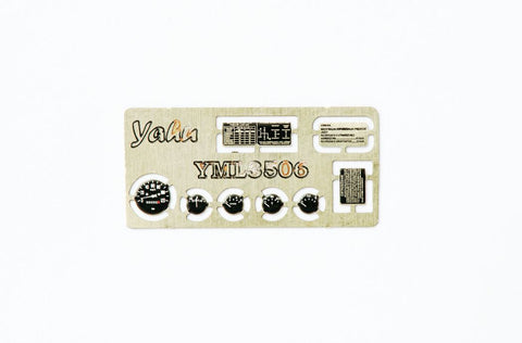 ヤフーモデル YML3506 1/35 UAZ 469 (PL)計器盤 （ミリタリーホイール /トランぺッター用）