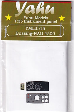 ヤフーモデル YML3515 1/35 ビュッシング NAG 4500 計器盤 （IBG用）
