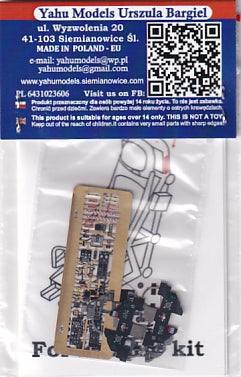 ヤフーモデル YML4805 1/48 M-346 マスター 計器盤 （キネティック用）
