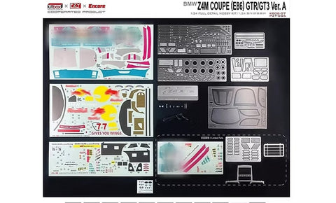 ズームオン CS024 1/24 BMW Z4M クーペ E86 GTR/GT3 Ver.A