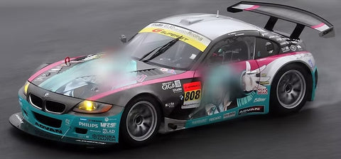ズームオン CS025 1/24 BMW Z4M E86 スーパーGT 2009 スタジオ GLAD レーシング