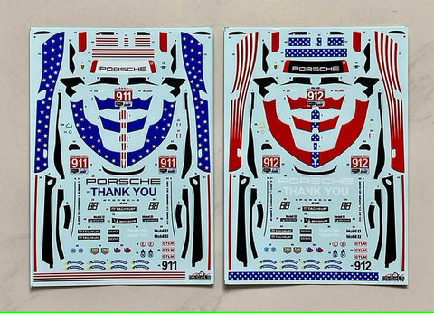 SKデカール SK24200 1/24 ポルシェ 911 RSR-19 IMSA スポーツカー選手権 2020 ポルシェGT チーム（NuNu & ZoomOn RSR パーツセット）