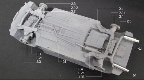 ズームオン Z002 1/24 ホンダ シビック FD2 無限 RR (新型)