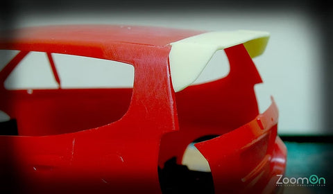 ズームオン Z007 1/24 ホンダ Jazz(フィット)用 Vtec OEM スポイラー