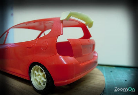 ズームオン Z008 1/24 ホンダ Jazz(フィット)用無限 スポイラー