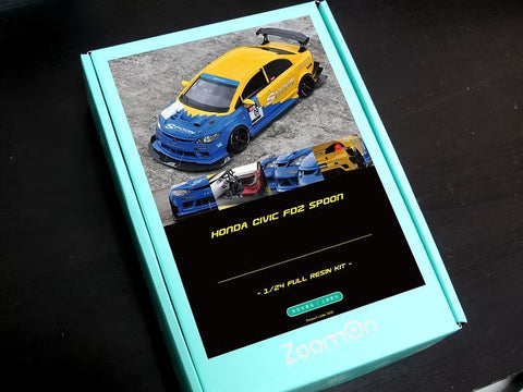 ズームオン Z026 1/24 ホンダ シビック FD2 タイプR スプーン