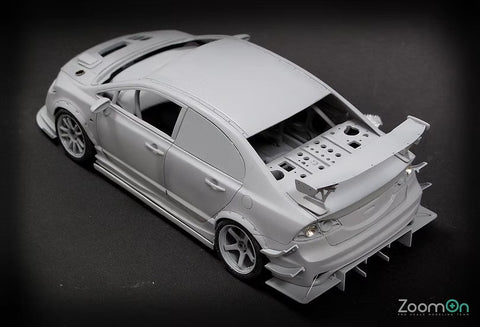 ズームオン Z026 1/24 ホンダ シビック FD2 タイプR スプーン
