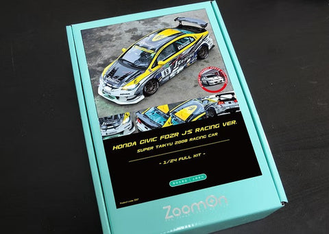ズームオン Z037 1/24 ホンダ シビック FD2R J's レーシングバージョン